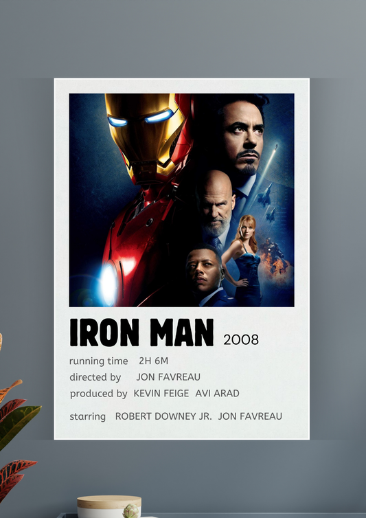 Iron Man Movie Poster #002 | Marvel Posters