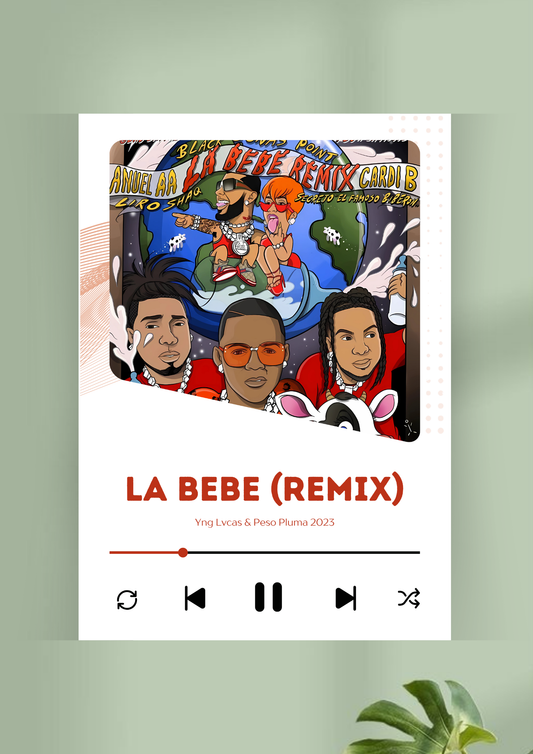 La Bebe (Remix) Song Poster | Music Poster