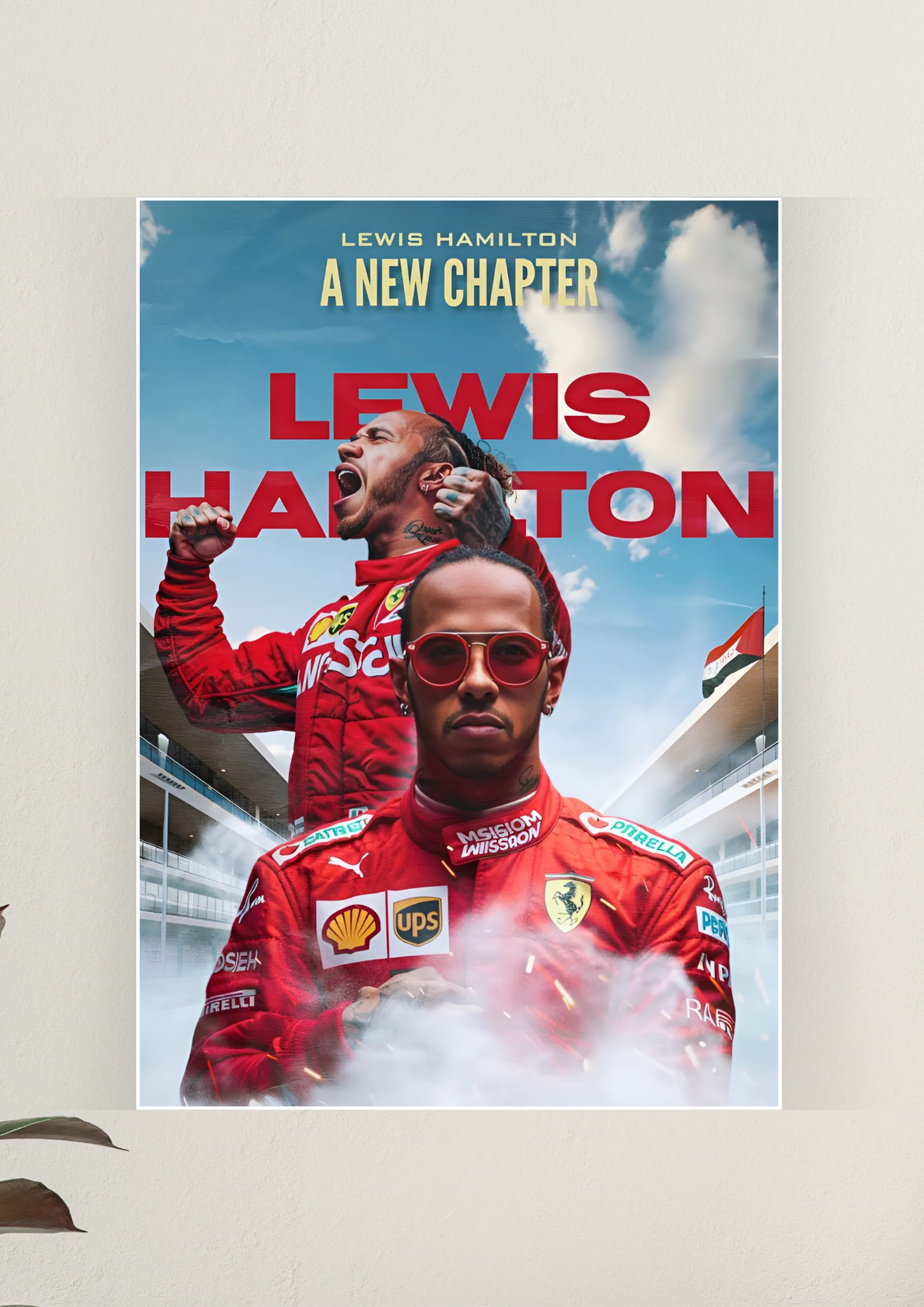 Lewis Hamilton Poster