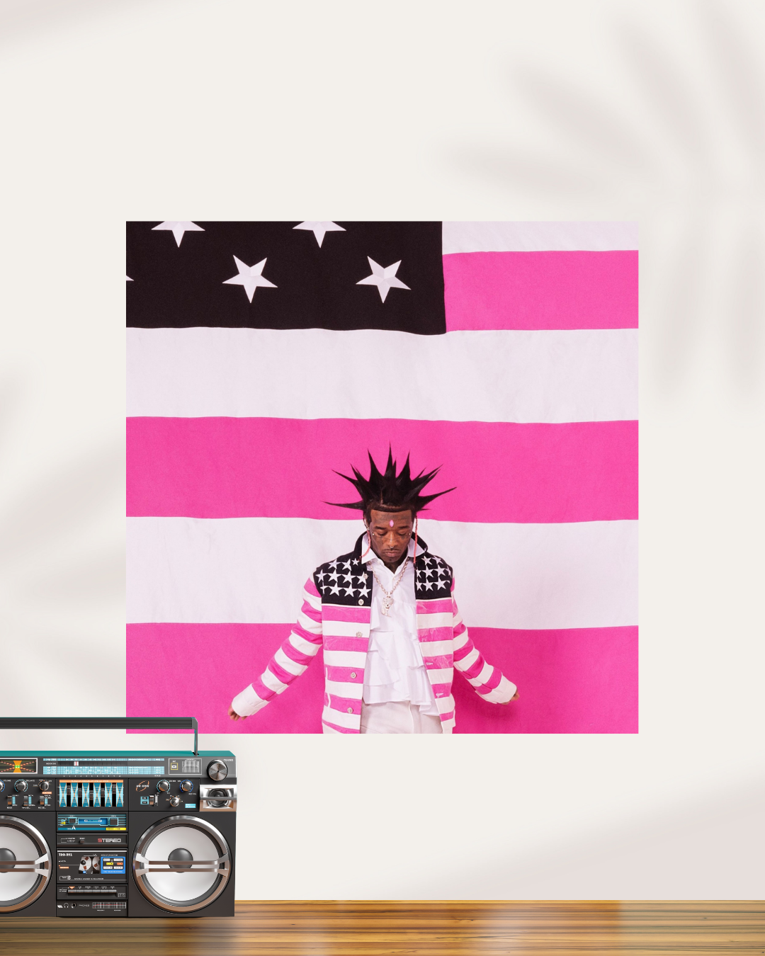 Lil Uzi Vert | Pink Tape Poster | Square Poster