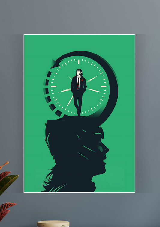 Loki God Of Mischief Art Poster | Marvel Posters