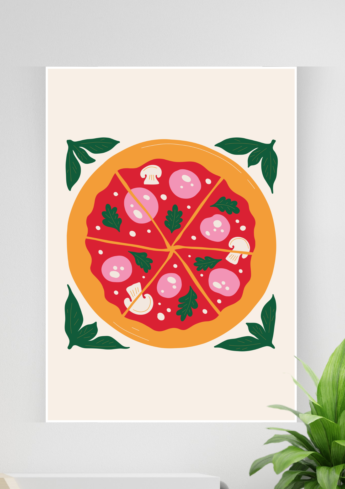 Minimalist Kitchen Wall Art Poster | Art #102 | Kitchen Posters