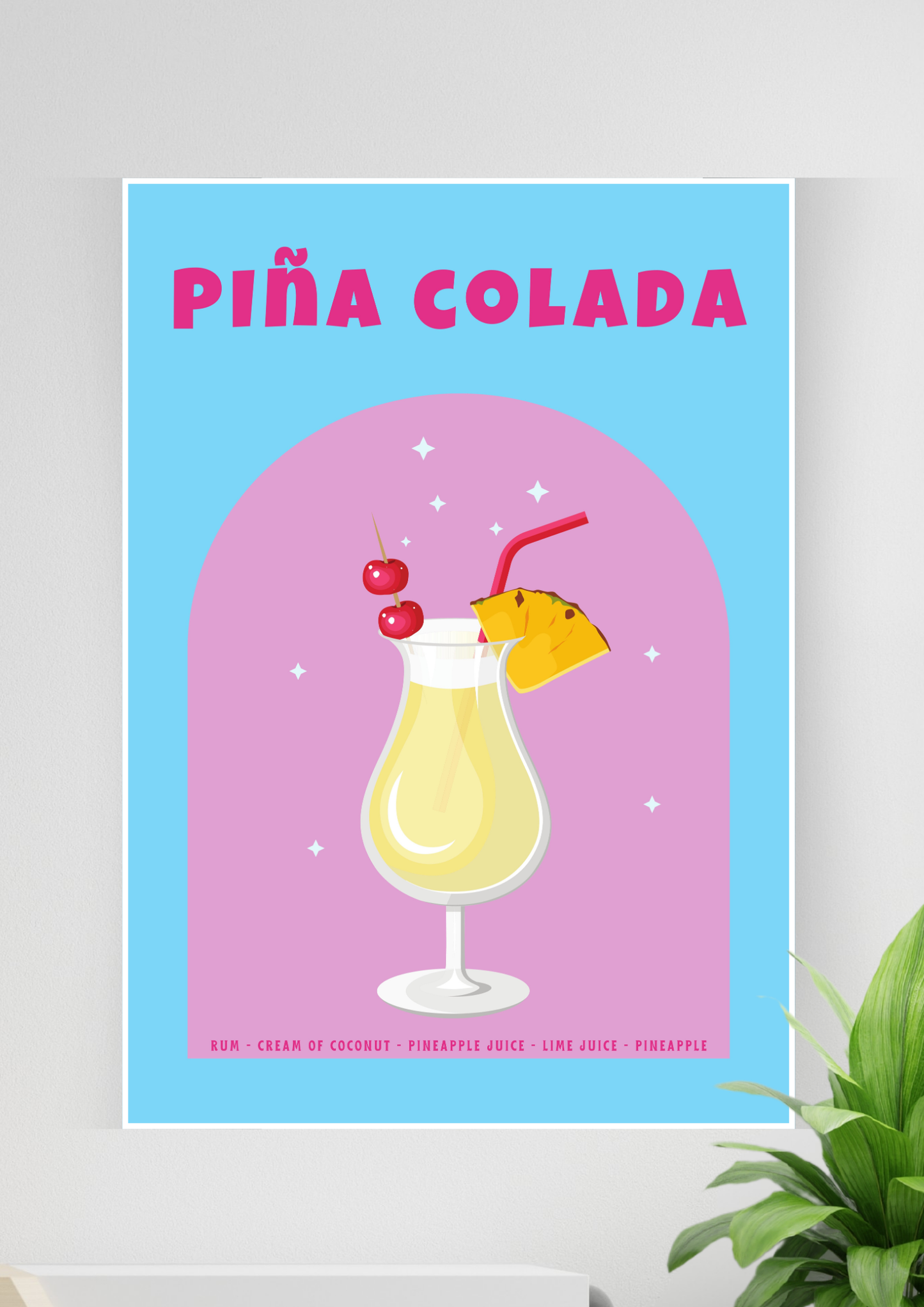 Minimalist Kitchen Wall Art Poster | Art #105 | Kitchen Posters