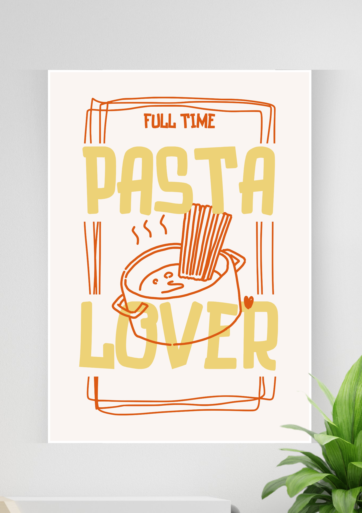Minimalist Kitchen Wall Art Poster | Art #70 | Kitchen Posters