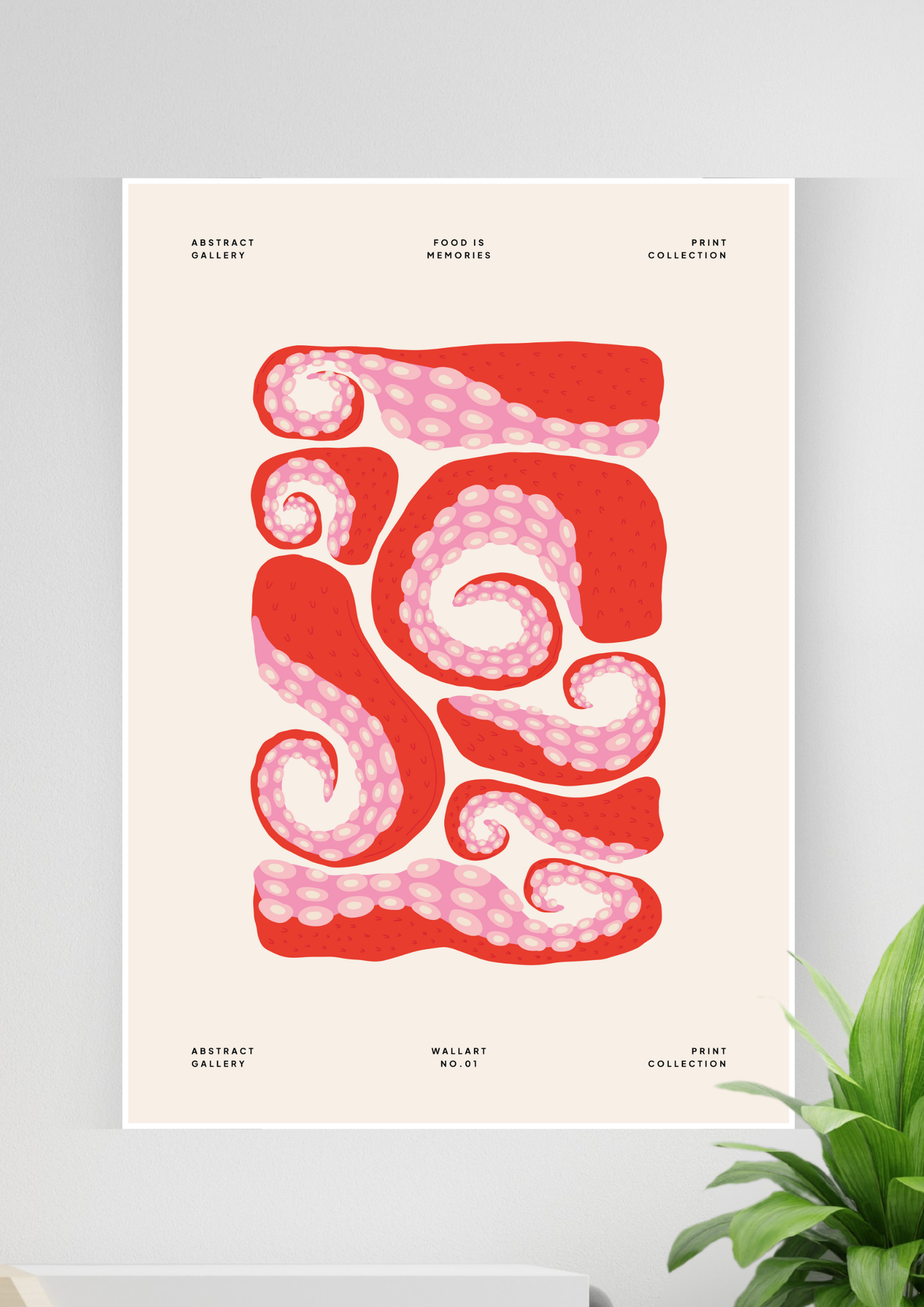 Minimalist Kitchen Wall Art Poster | Art #72 | Kitchen Posters