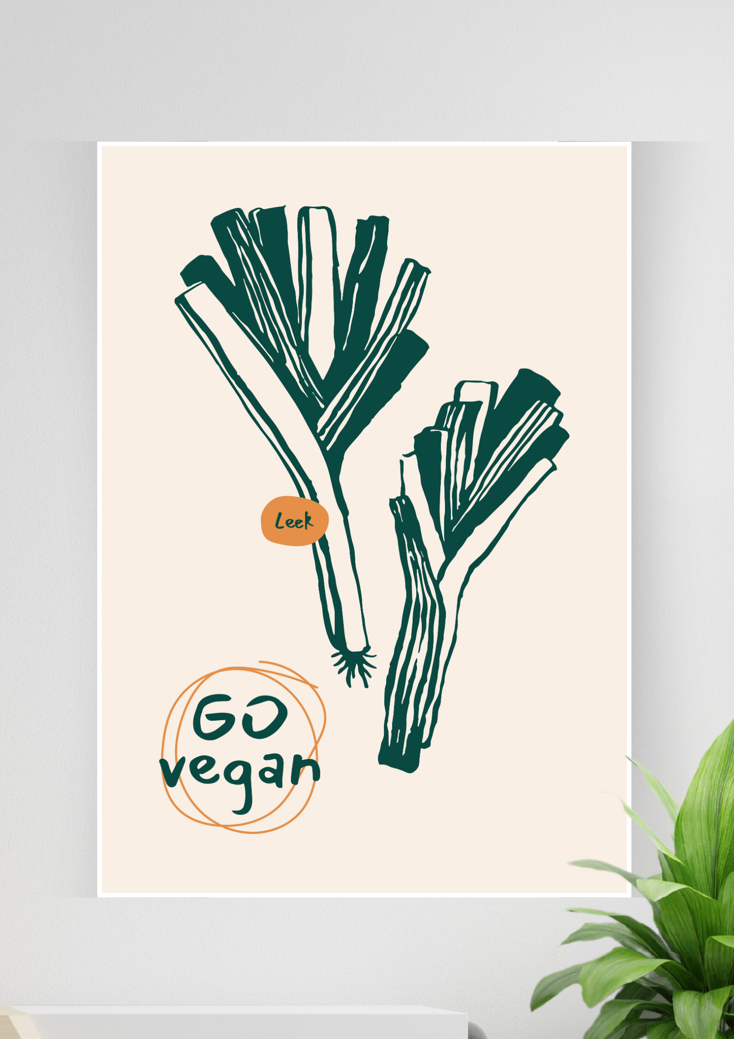 Minimalist Kitchen Wall Art Poster | Art #80 | Kitchen Posters