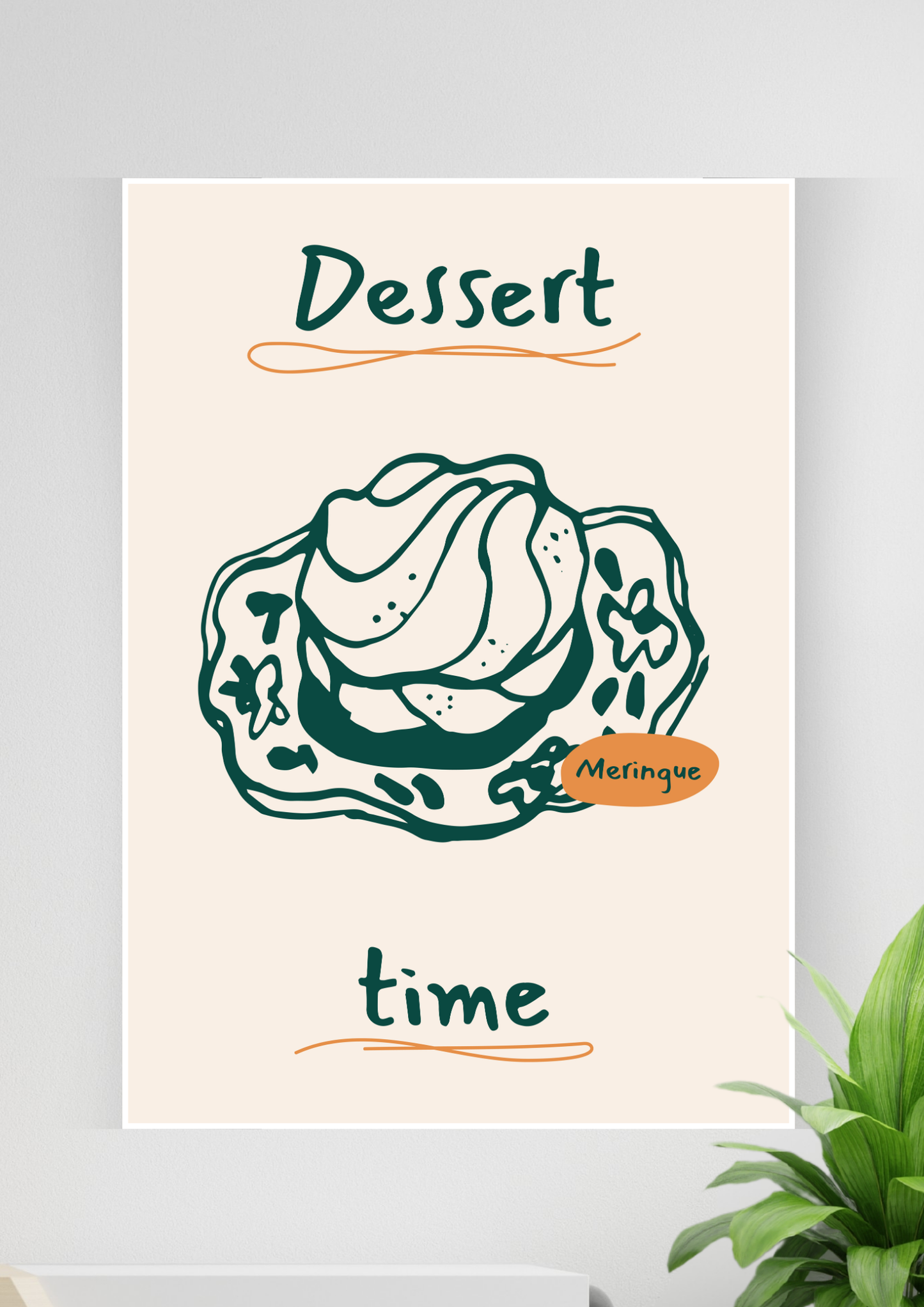 Minimalist Kitchen Wall Art Poster | Art #83 | Kitchen Posters