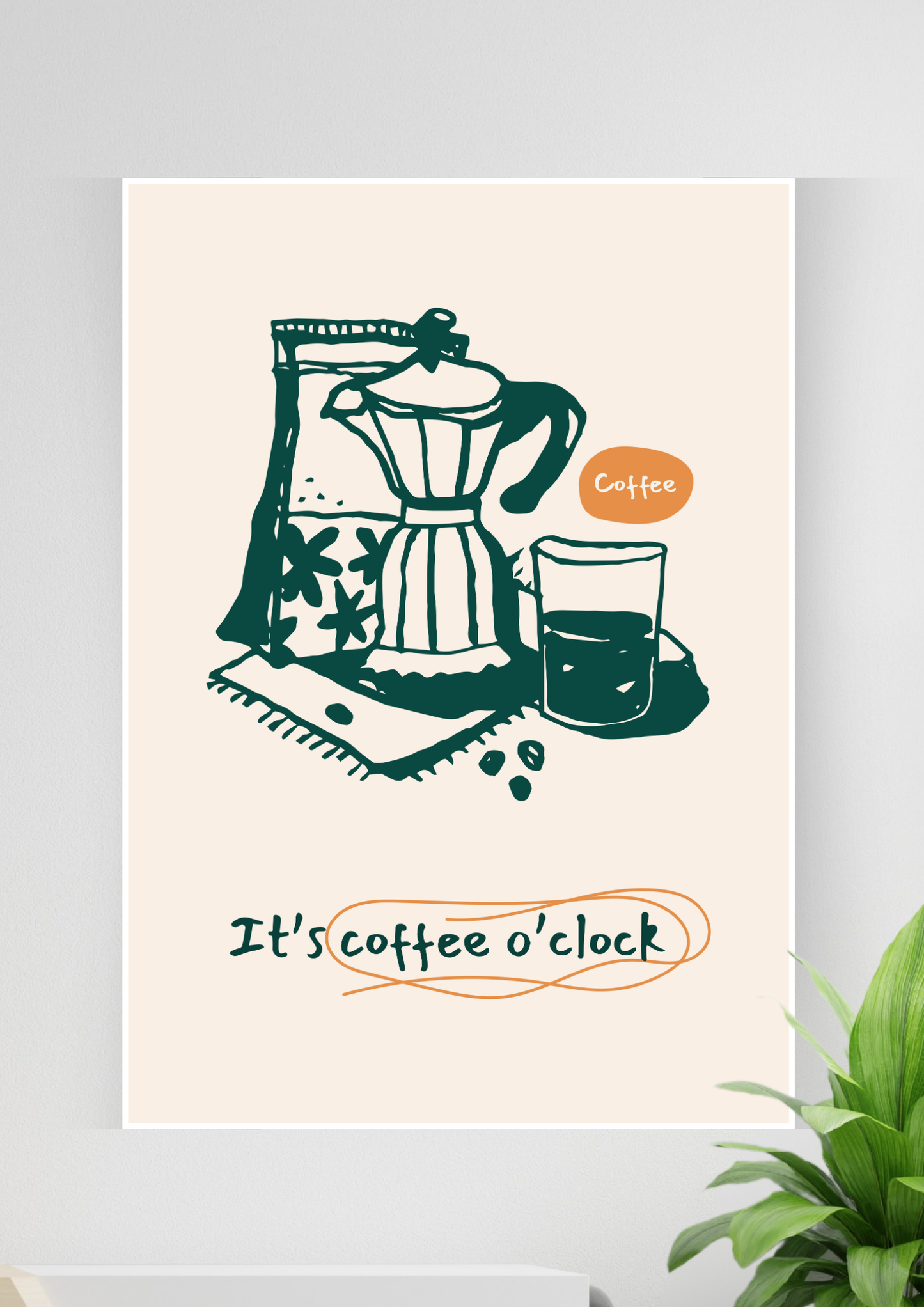 Minimalist Kitchen Wall Art Poster | Art #84 | Kitchen Posters