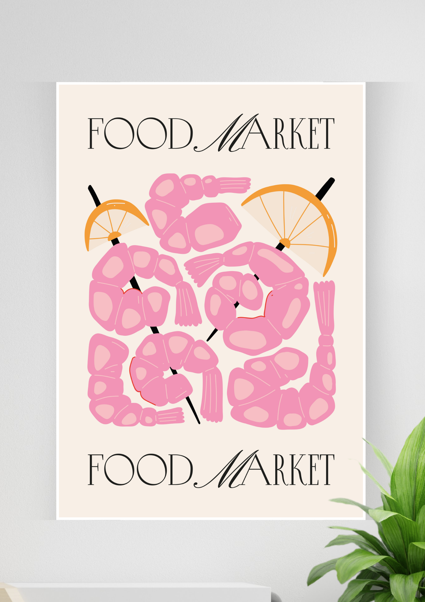 Minimalist Kitchen Wall Art Poster | Art #90 | Kitchen Posters