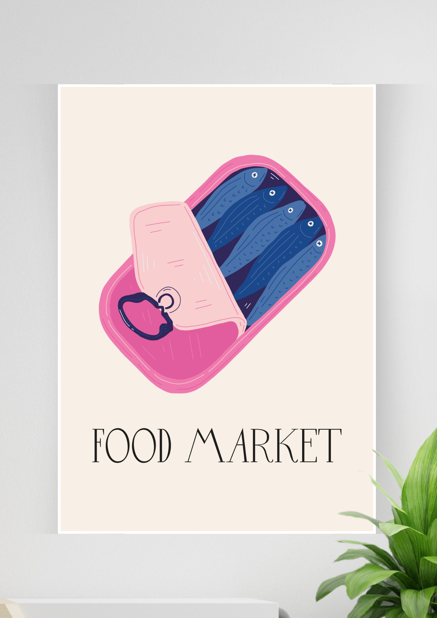 Minimalist Kitchen Wall Art Poster | Art #91 | Kitchen Posters