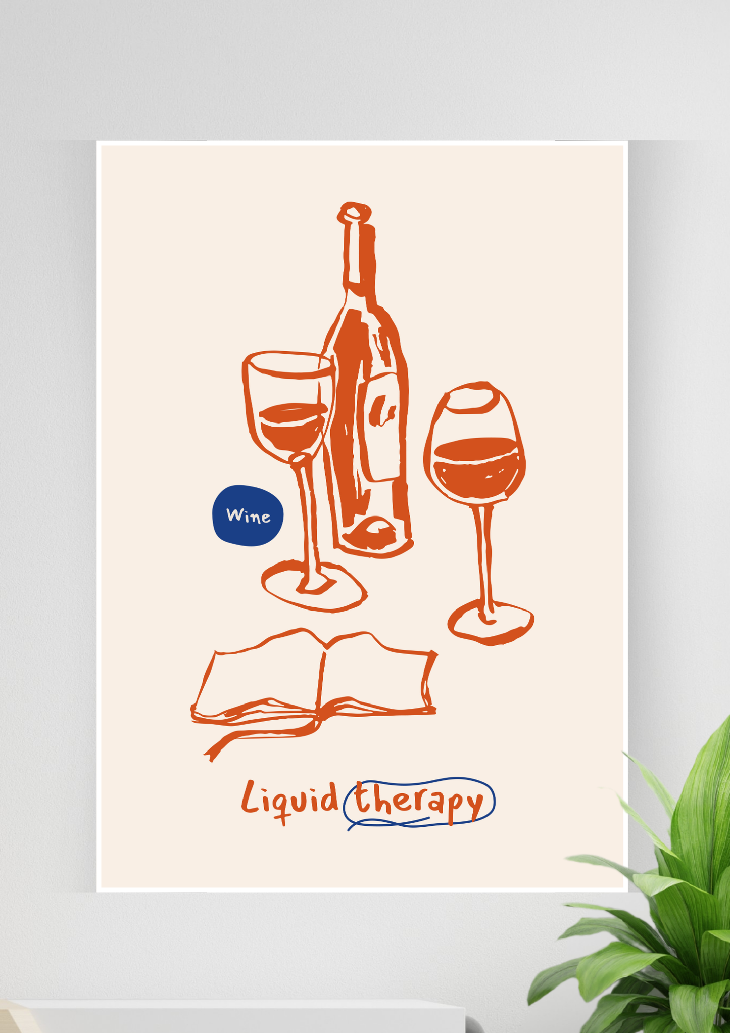 Minimalist Kitchen Wall Art Poster | Art #96 | Kitchen Posters