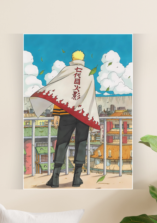 Naruto Hokage Poster | Anime Poster