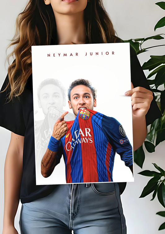 Neymar Junior #2 Art Poster | Football Poster