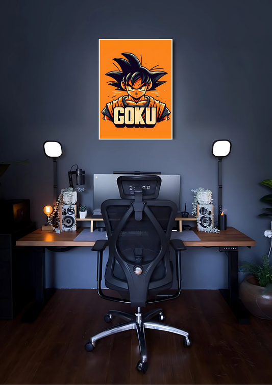 Angry Goku Poster | Anime Posters GenZCustom
