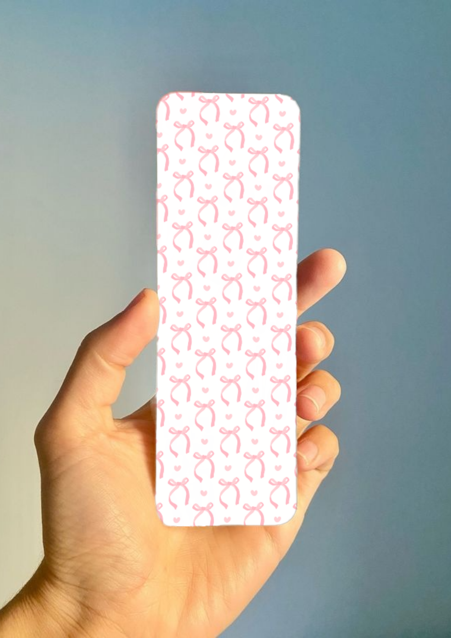 Pink Ribbon Aesthetic Bookmark