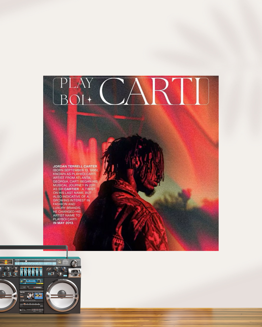 Playboi Carti Music Album Cover Poster | Square Poster