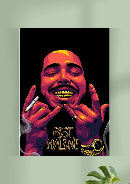 Post Malone Art Poster | Music Poster
