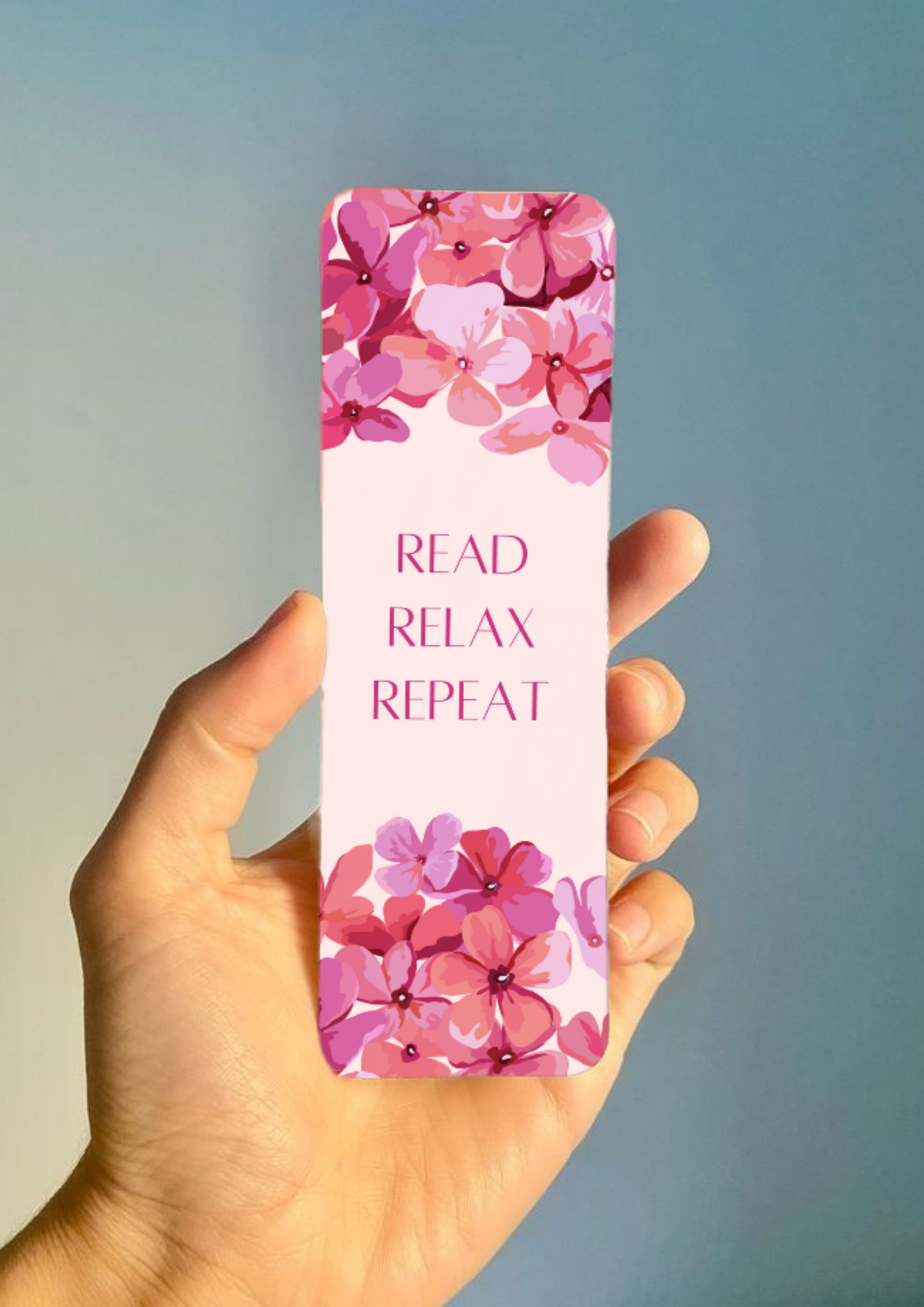 Read - Relax - Repeat | Aesthetic Bookmark