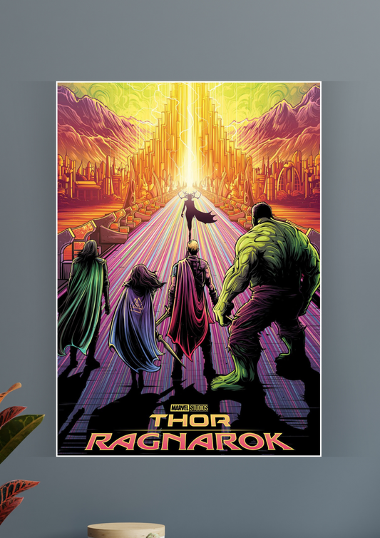 Thor Ragnarok Comic Poster | Marvel Posters