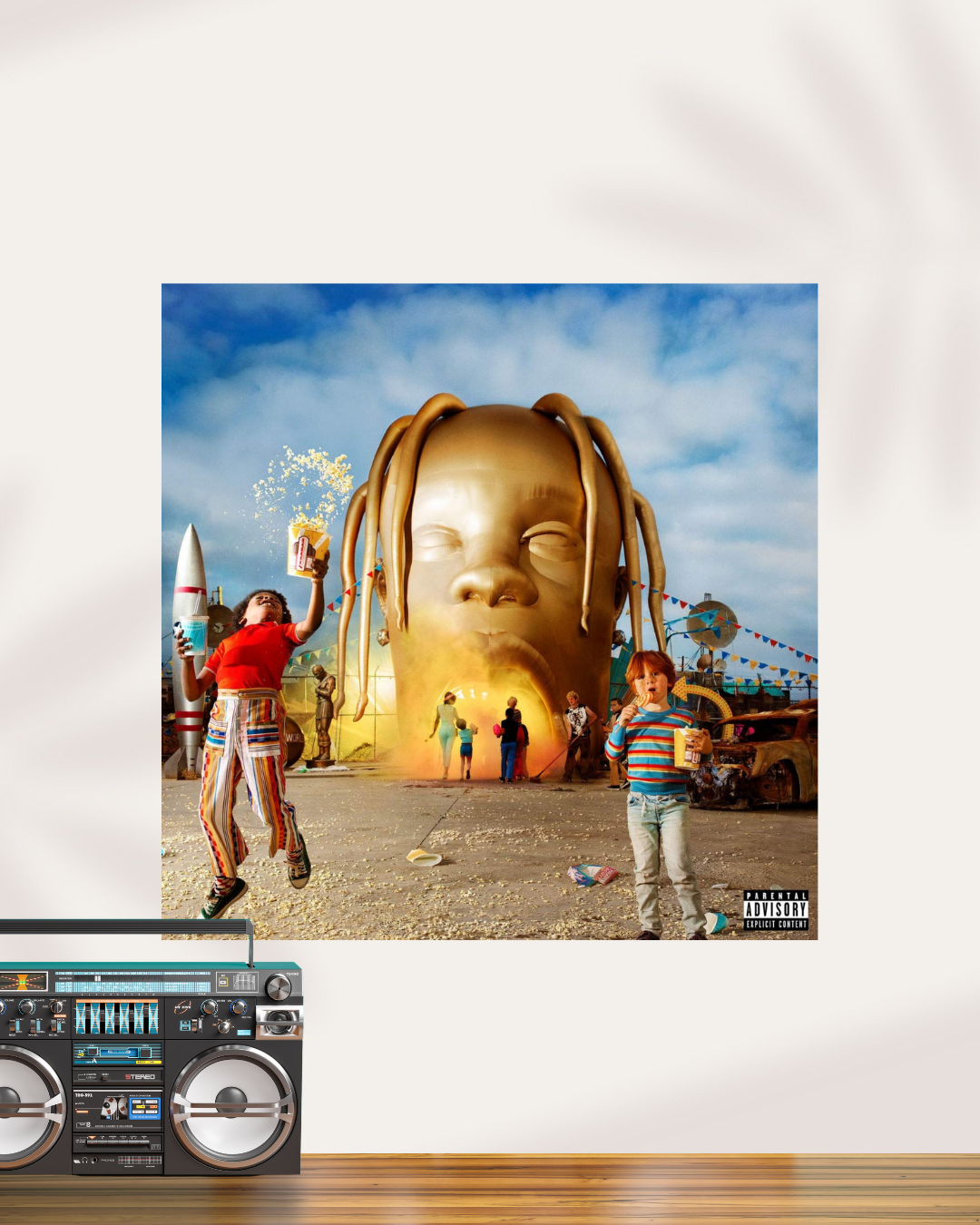 Travis Scott Astroworld Music Album Cover Poster #02 | Square Poster