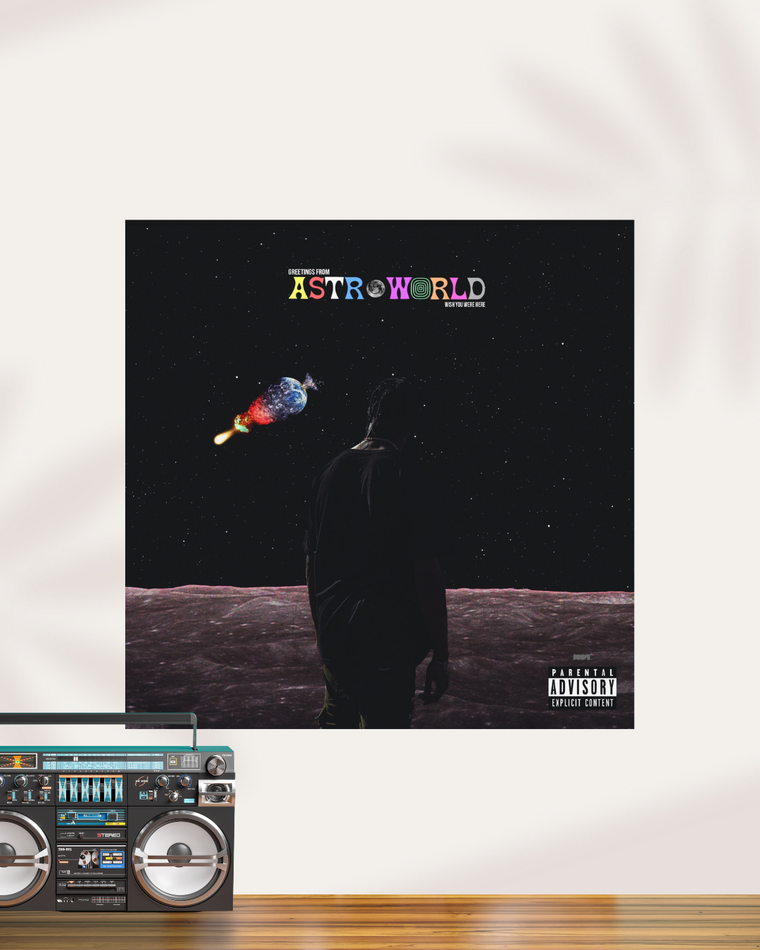 Travis Scott Astroworld Music Album Cover Poster #05 | Square Poster