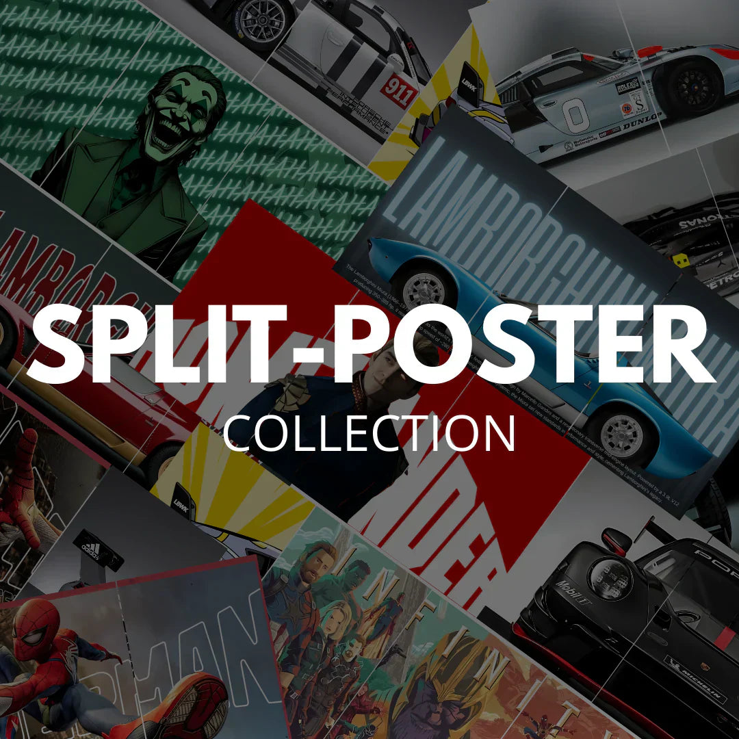 Split Design Poster – GENZCUSTOM