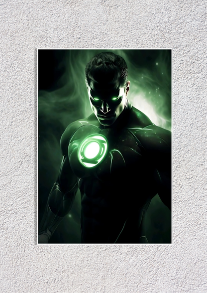 Green Lantern Poster | DC Universe Posters GenZCustom