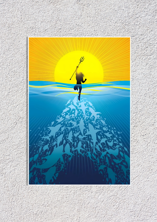 Aquaman Poster | DC Universe Posters GenZCustom