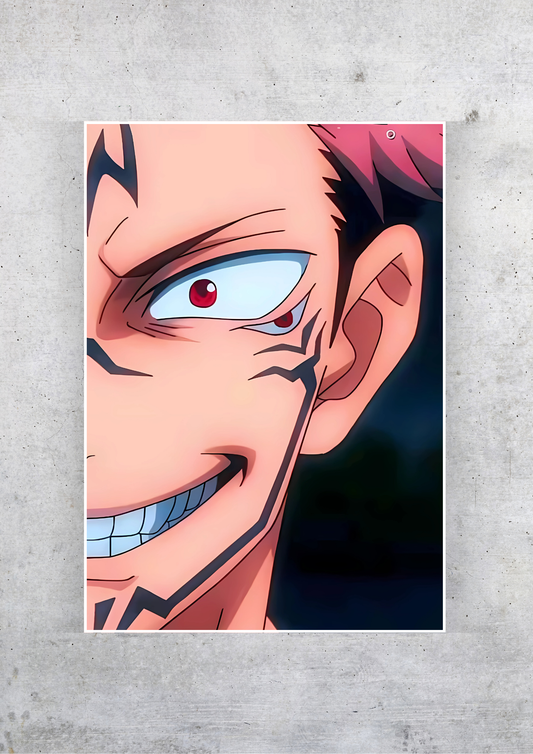 Yuji Itadori Sukuna Poster | Anime Posters GenZCustom