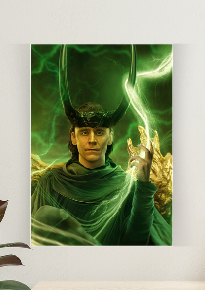 God Loki V1 Poster | Marvel Posters