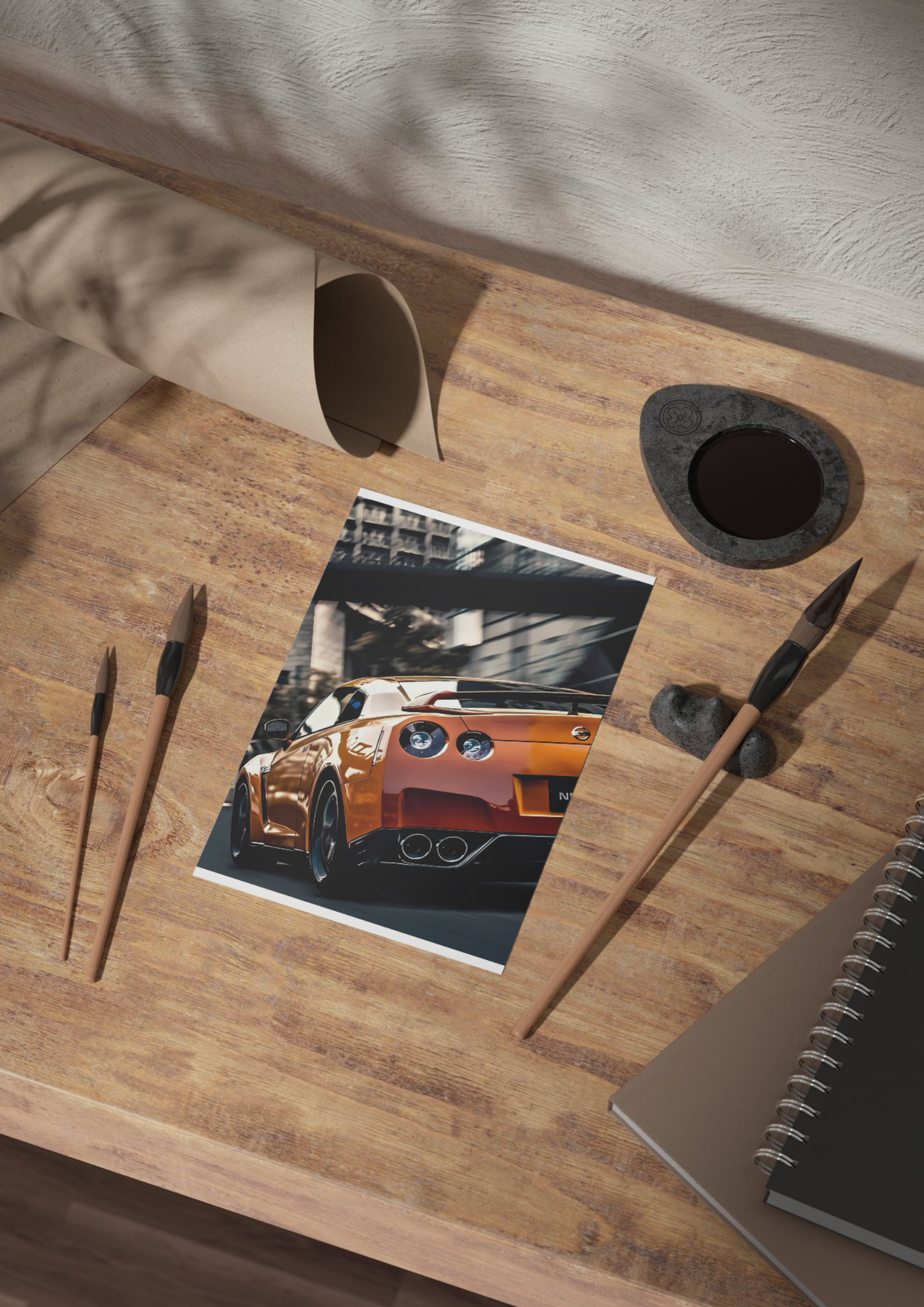 Nissan GT-R  | Sports Car Poster