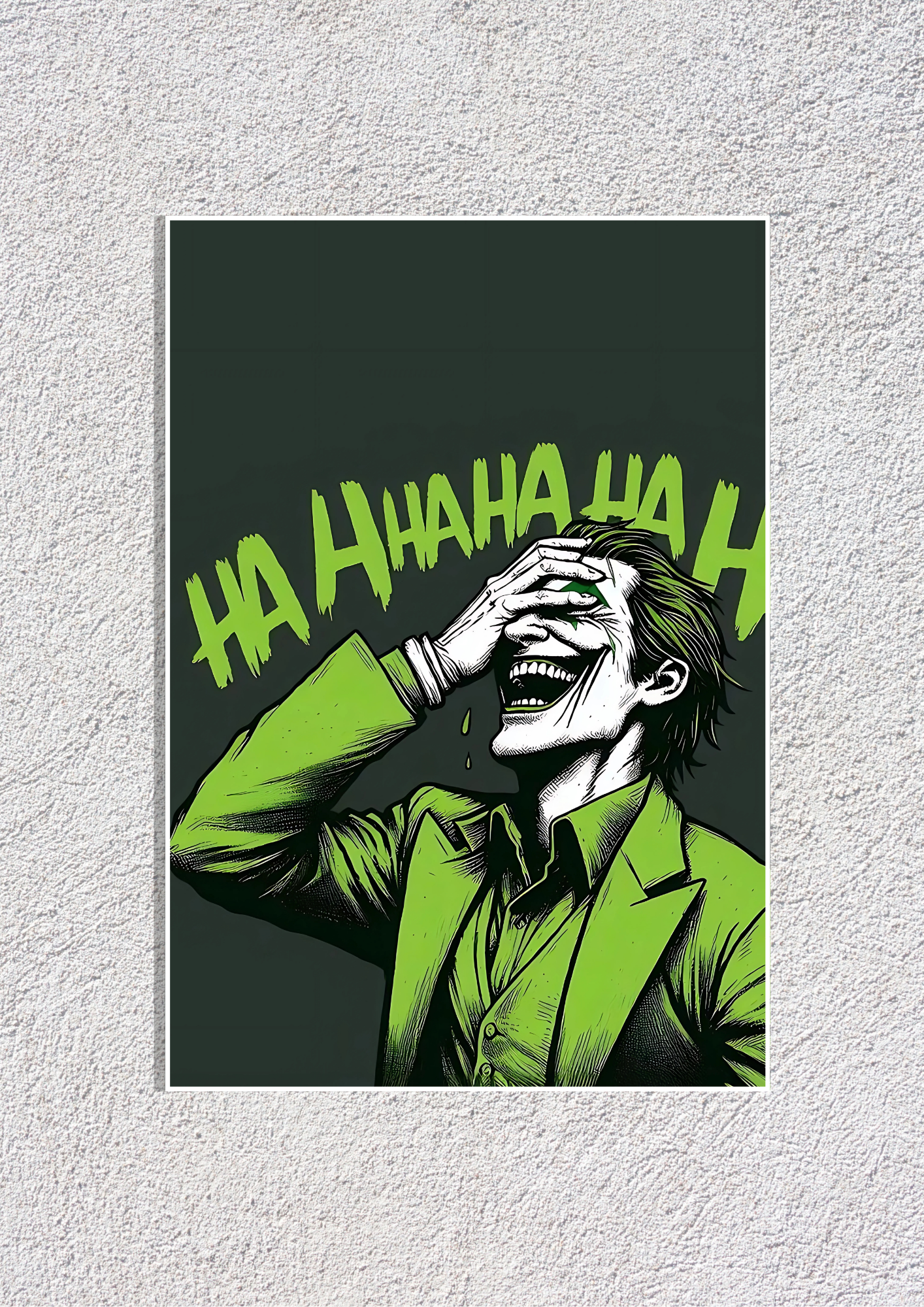 Joker Laughing Poster | DC Universe Posters GenZCustom