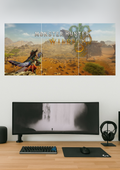 Monster Hunter Wilds | Gaming Set | Split Design Poster