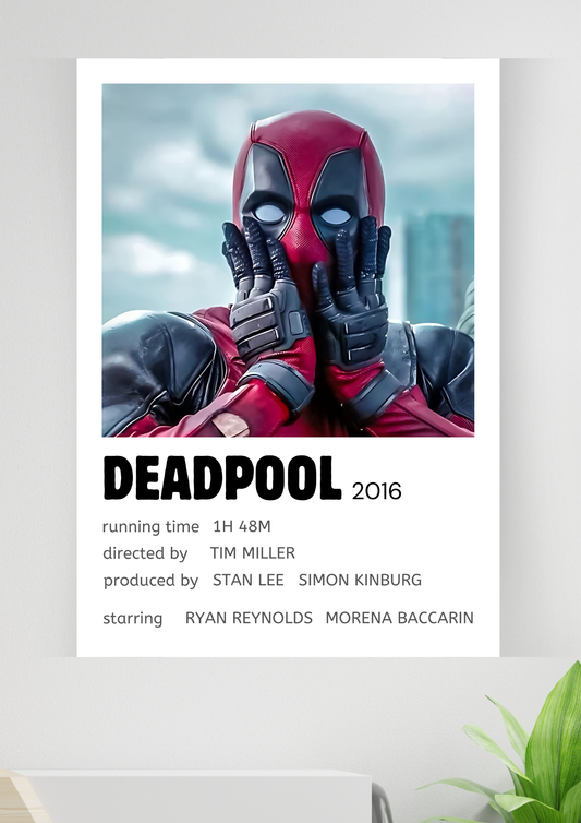 Deadpool 2016 | Movie Poster GenZCustom