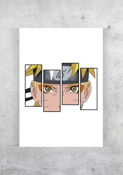 NARUTO Eyes Poster | Anime Posters GenZCustom