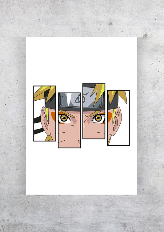 NARUTO Eyes Poster | Anime Posters GenZCustom