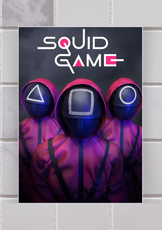 Epic Squid Game Poster | Web Series Posters GenZCustom