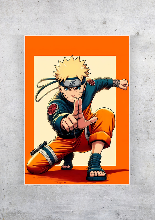 Naruto Uzumaki Legendary Poster | Anime Posters GenZCustom