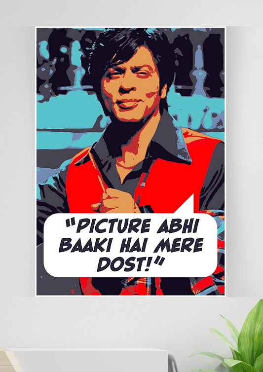 SRK Om Shaanti Om | Movie Poster GenZCustom