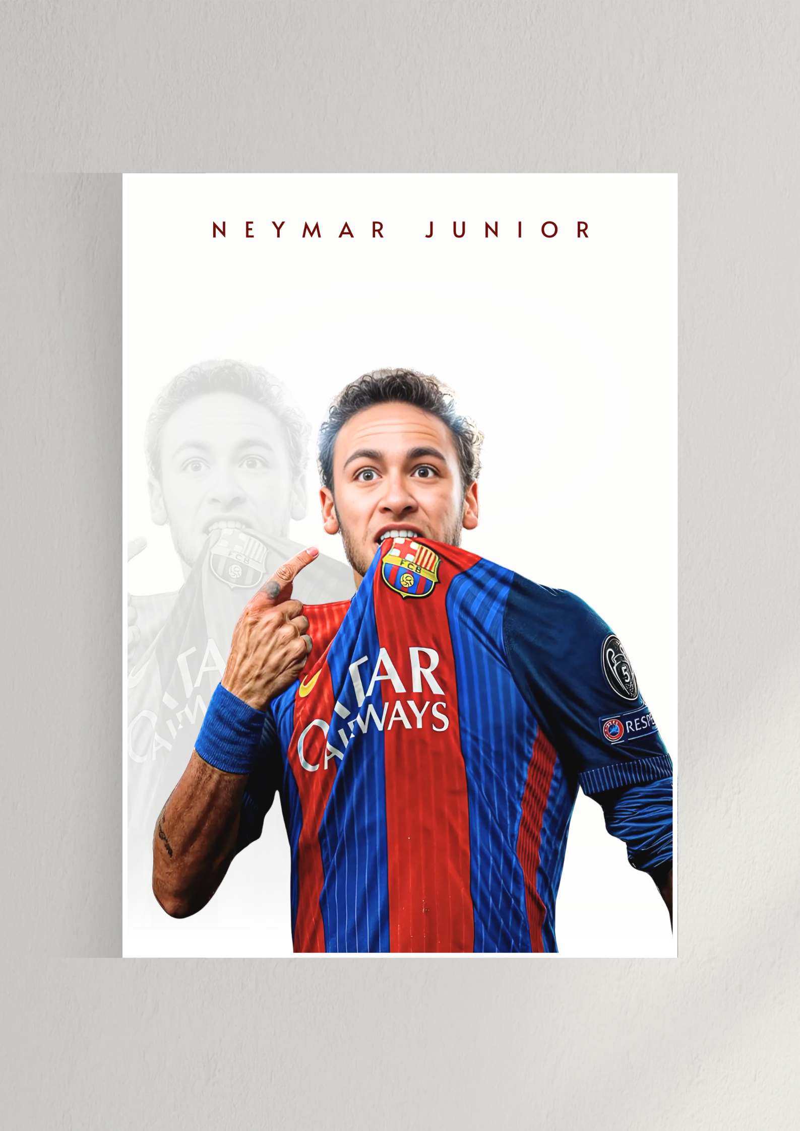 Neymar Junior #2 Art Poster | Football Poster