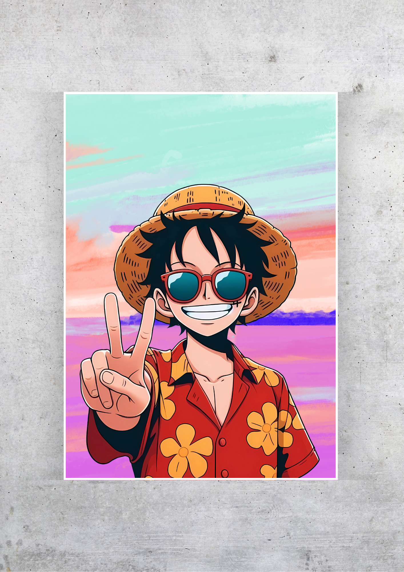 Monkey D Luffy Epic Poster | Anime Posters GenZCustom