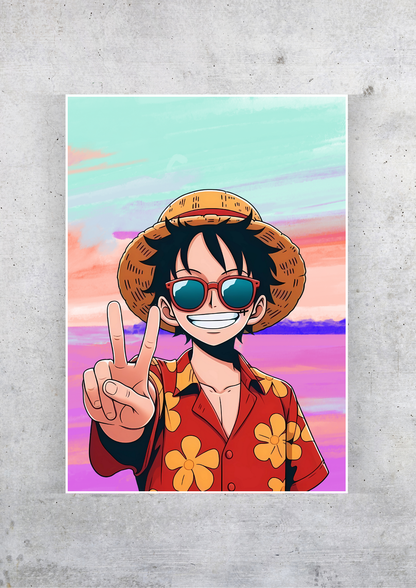 Monkey D Luffy Epic Poster | Anime Posters GenZCustom