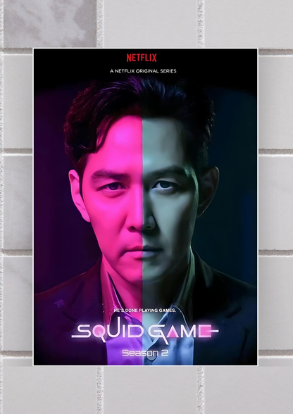 Epic Squid Game S2 Poster | Web Series Posters GenZCustom