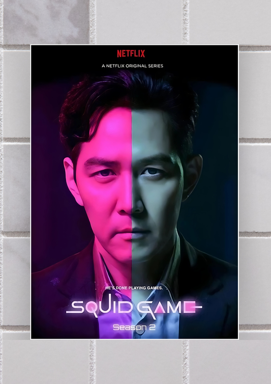 Epic Squid Game S2 Poster | Web Series Posters GenZCustom