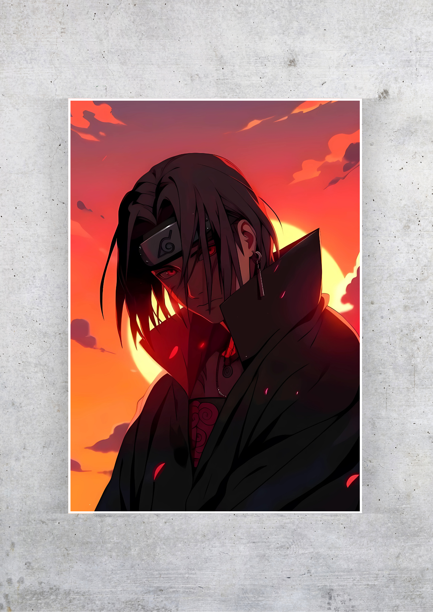 Itachi Uchiha Naruto Poster | Anime Posters GenZCustom