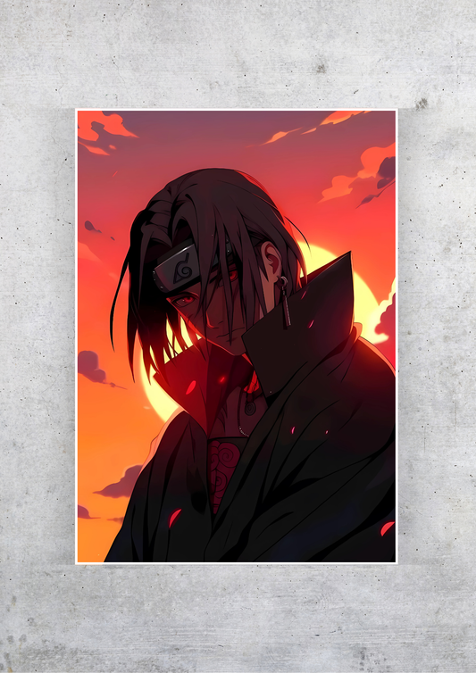 Itachi Uchiha Naruto Poster | Anime Posters GenZCustom