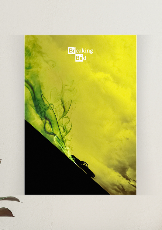 Breaking Bad Aesthetic #002 Poster | Netflix | Web Series Poster 