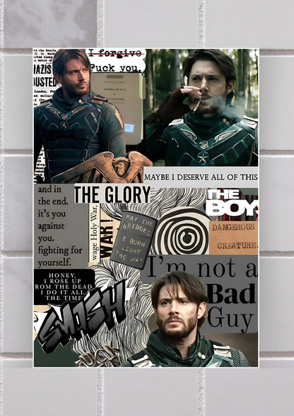 Soldier Boy The Boys Poster | Web Series Posters GenZCustom