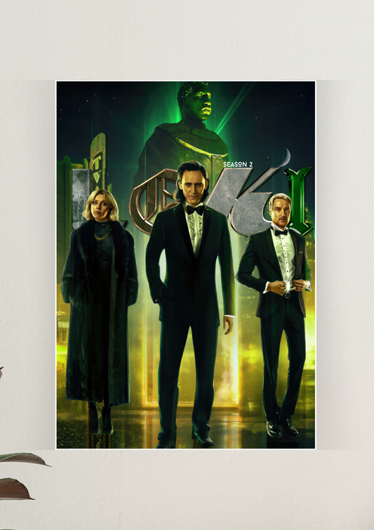 Loki Season 2 Poster #002 | Disney+ | Web Series Poster 