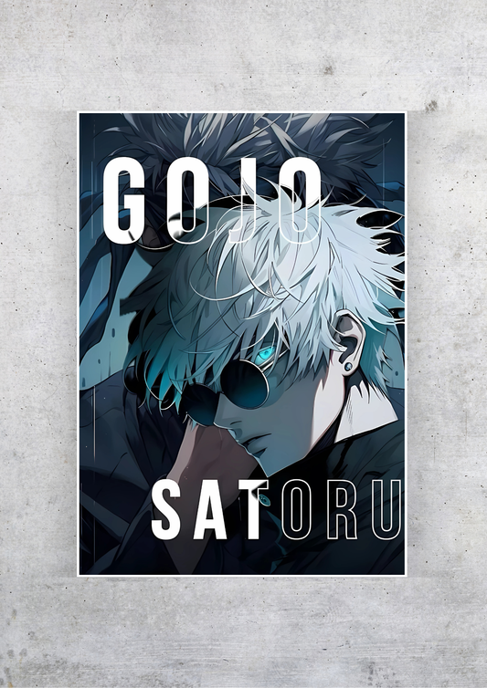 Gojo Satoru Poster | Anime Posters GenZCustom